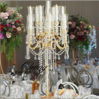 Crystal Candelabra 10-Arm