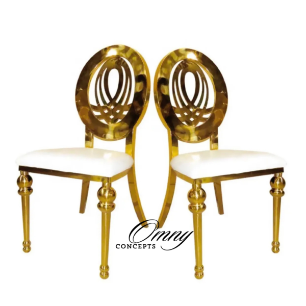 Gold Dubai Dining Chair